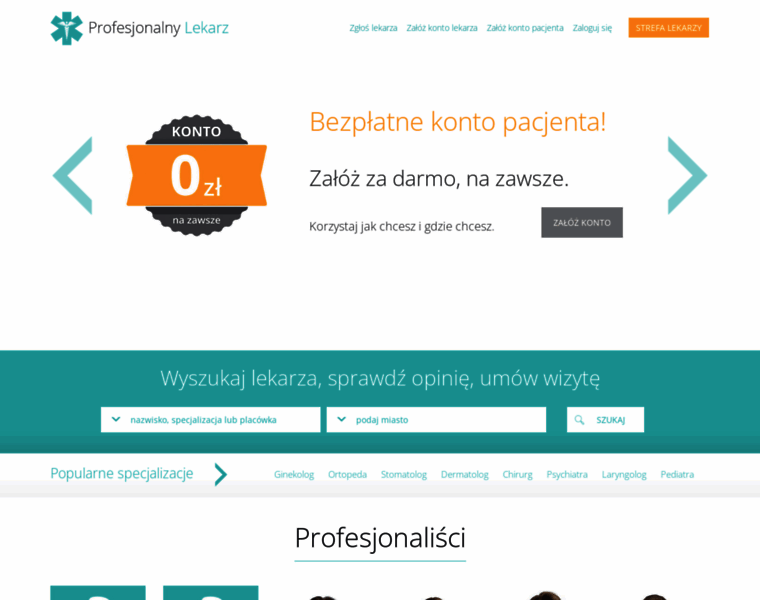 Profesjonalnylekarz.pl thumbnail