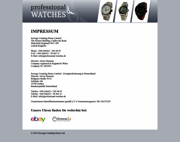 Professional-watches.de thumbnail