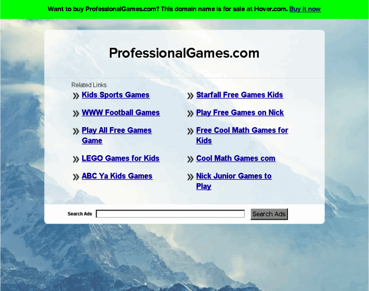 Professionalgames.com thumbnail