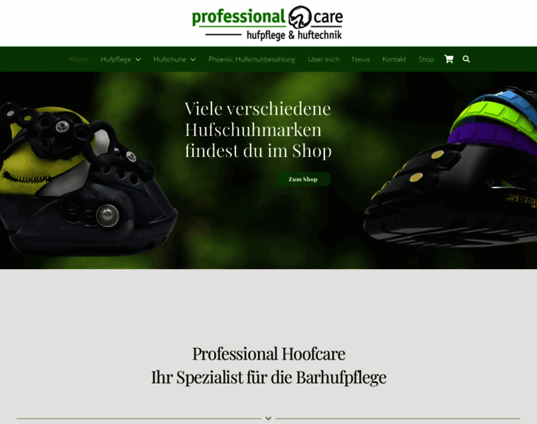 Professionalhoofcare.ch thumbnail