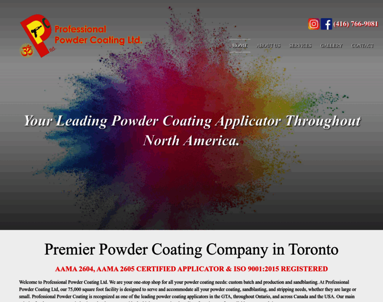 Professionalpowdercoating.ca thumbnail