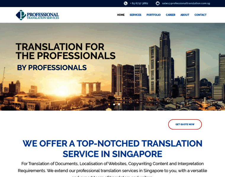 Professionaltranslation.com.sg thumbnail