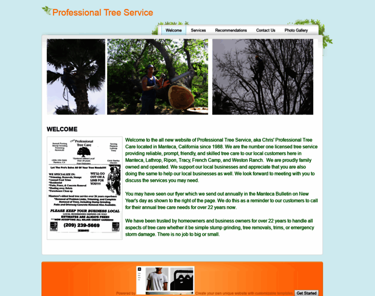 Professionaltreeservice.org thumbnail