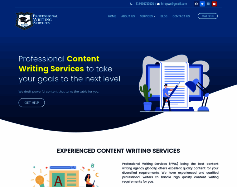 Professionalwritingservices.in thumbnail