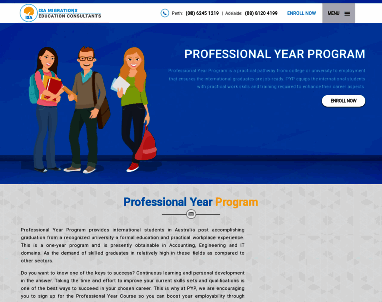 Professionalyearprograms.com.au thumbnail