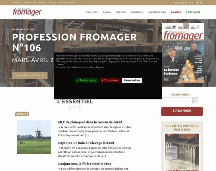 Professionfromager.com thumbnail