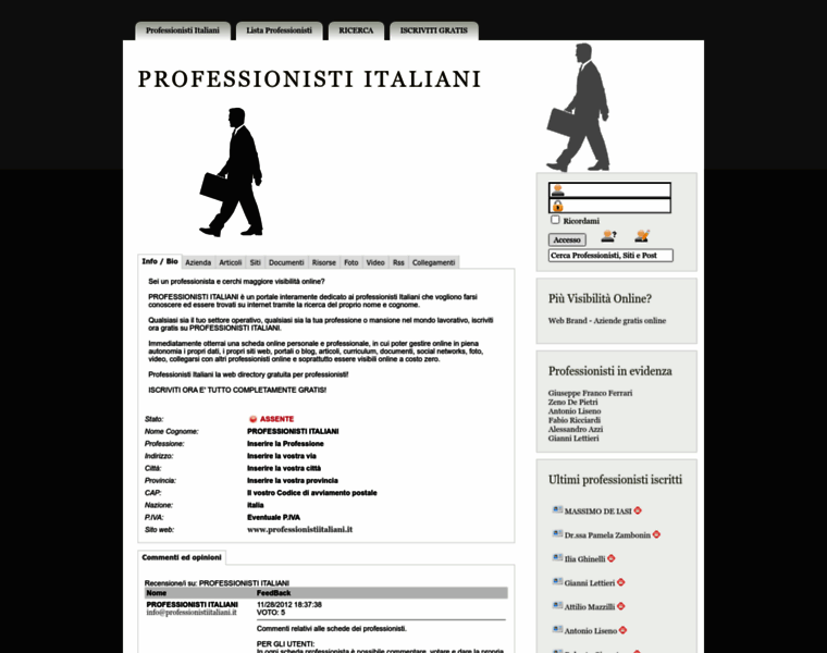 Professionistiitaliani.it thumbnail