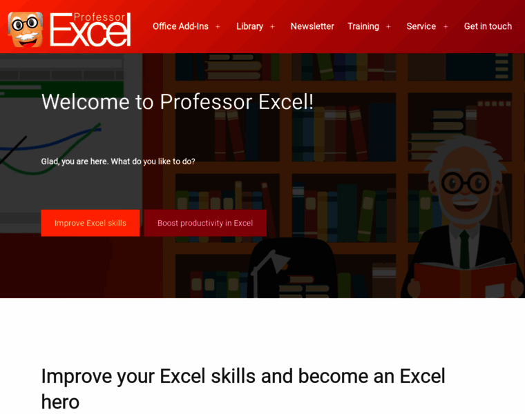 Professor-excel.com thumbnail