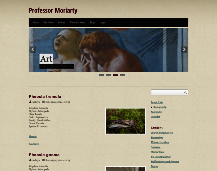 Professor-moriarty.com thumbnail