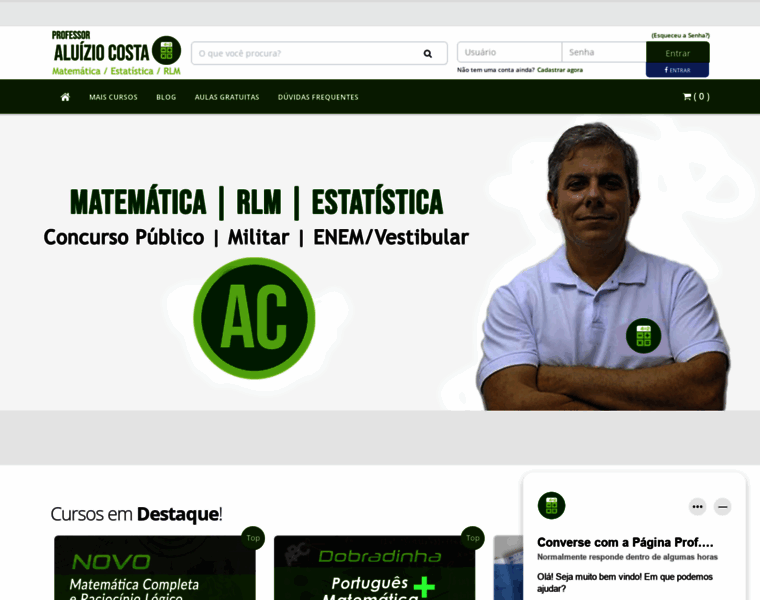 Professoraluizio.com.br thumbnail