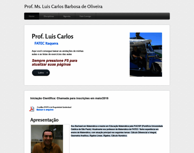 Professorluisbarbosa.com.br thumbnail