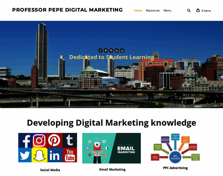 Professorpepedigitalmarketing.com thumbnail