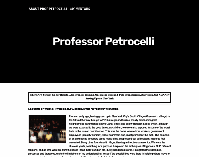 Professorpetrocelli.com thumbnail