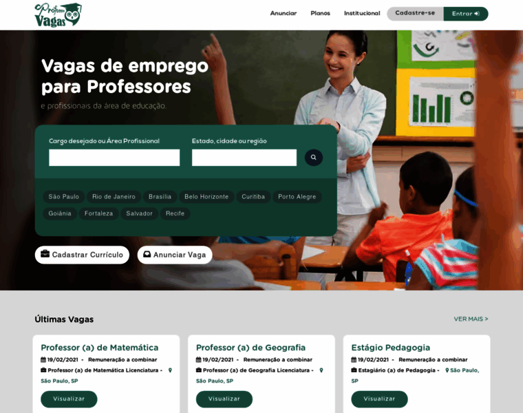 Professorvagas.com.br thumbnail