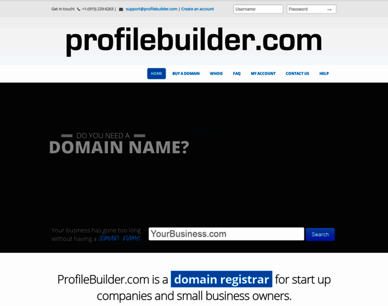 Profilebuilder.com thumbnail