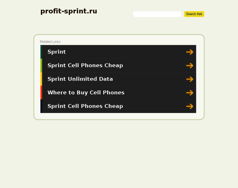 Profit-sprint.ru thumbnail