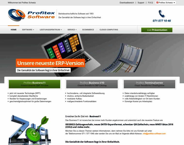 Profitex-software.com thumbnail