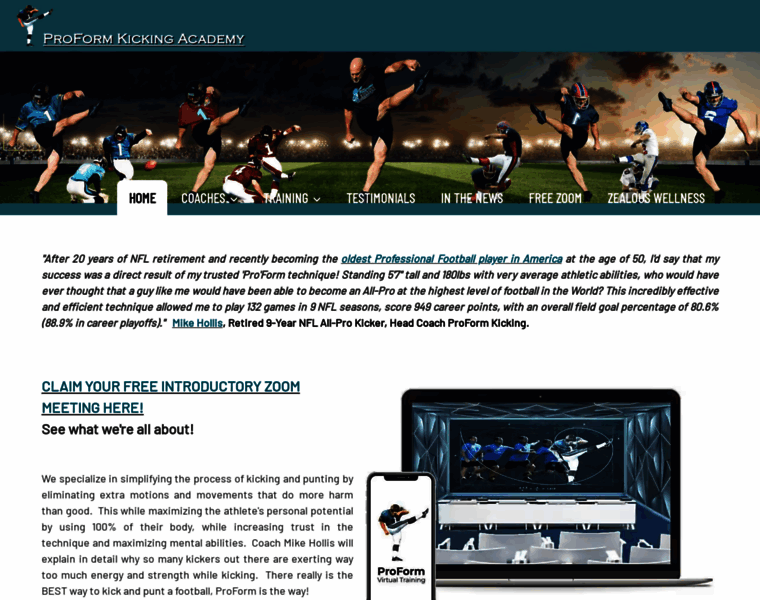 Proformkicking.com thumbnail