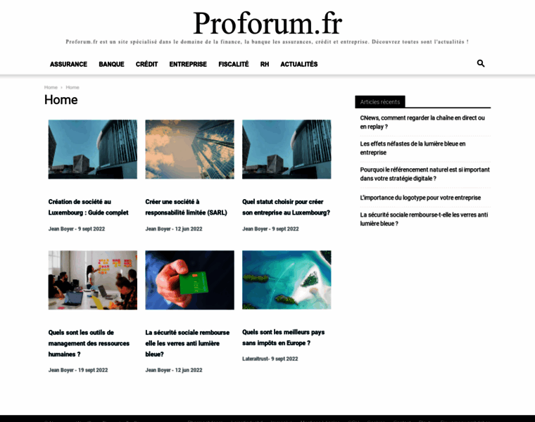 Proforum.fr thumbnail