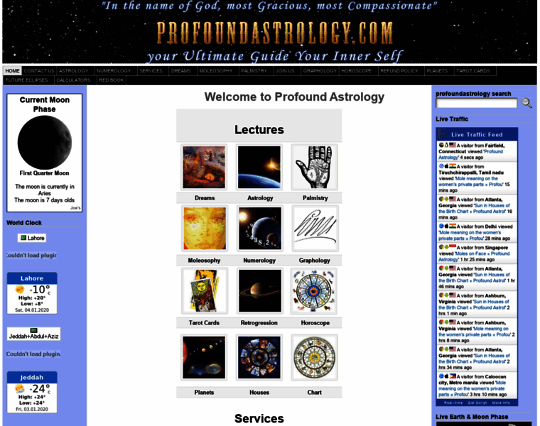 Profoundastrology.com thumbnail