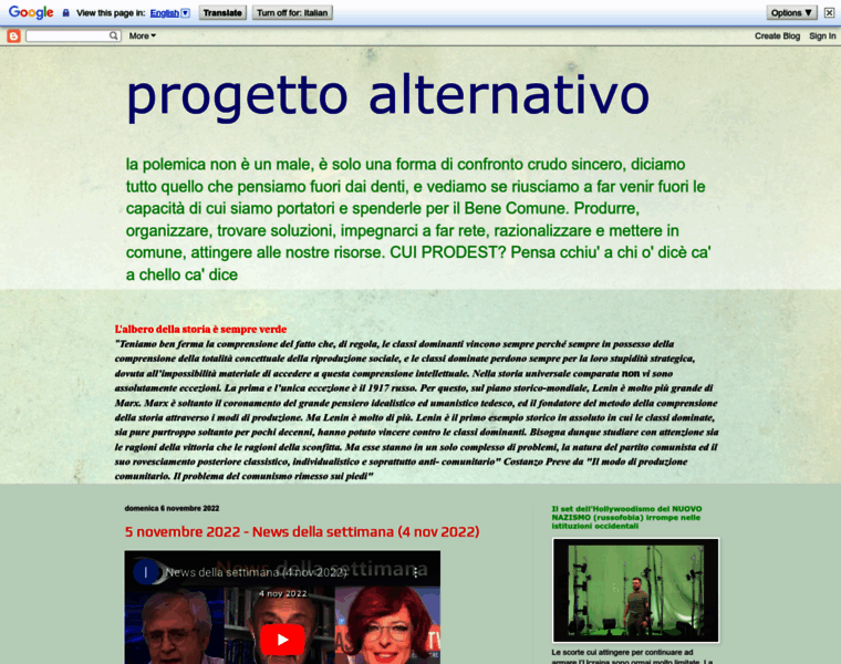 Progettoalternativo.com thumbnail