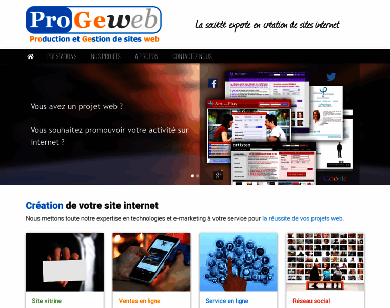 Progeweb.com thumbnail