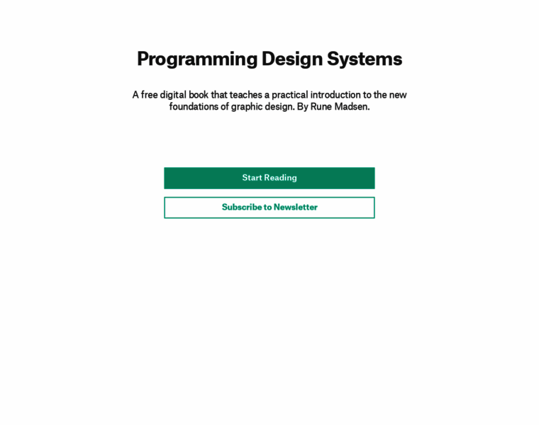 Programmingdesignsystems.com thumbnail Programmingdesignsystems.com thumbnail
