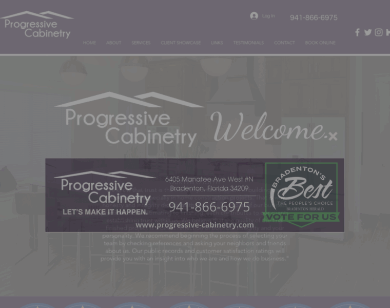 Progressive-cabinetry.com thumbnail