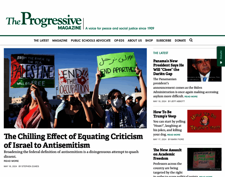 Progressive.org thumbnail