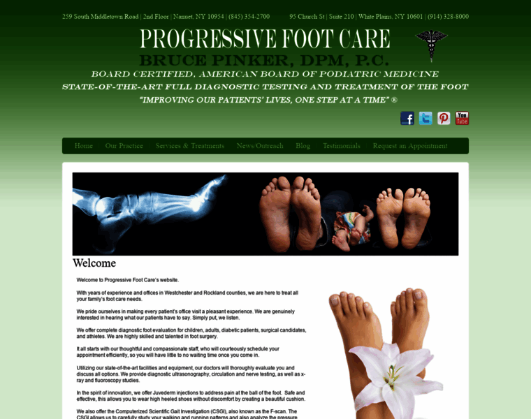 Progressivefootcareny.com thumbnail