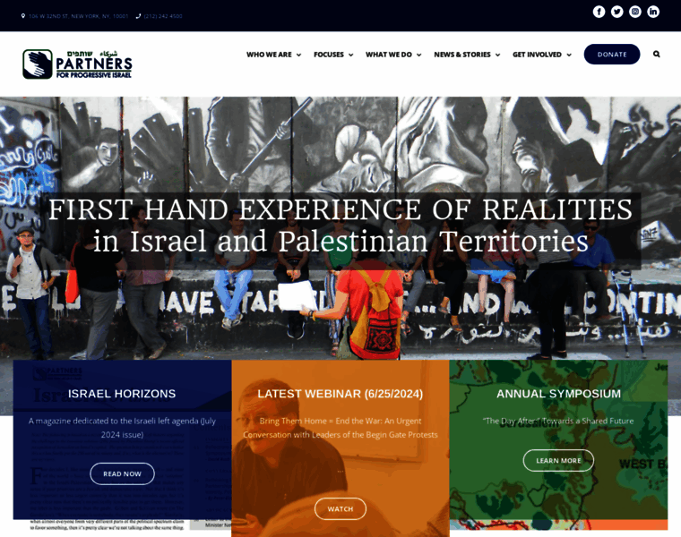 Progressiveisrael.org thumbnail