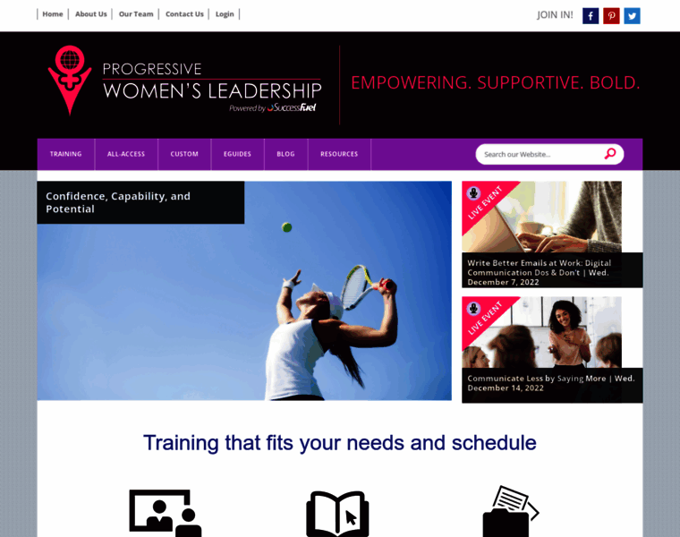 Progressivewomensleadership.com thumbnail