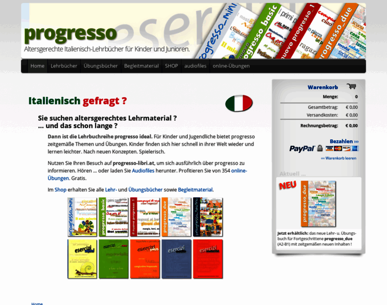 Progresso-libri.at thumbnail