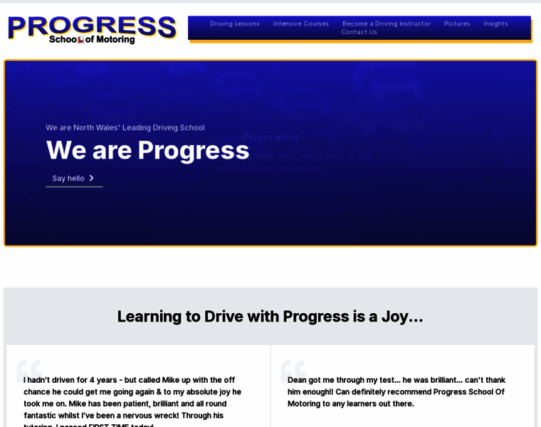 Progressschoolofmotoring.com thumbnail