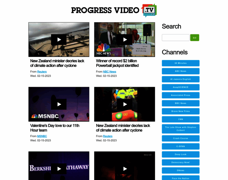 Progressvideo.tv thumbnail