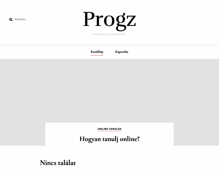 Progz.hu thumbnail
