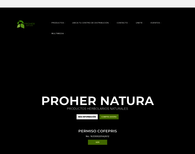 Proher-natura.com thumbnail