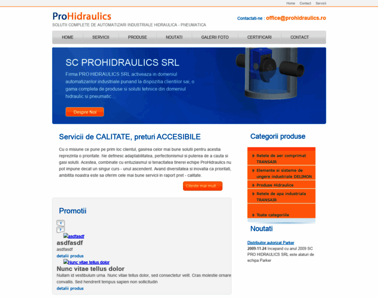 Prohidraulics.ro thumbnail
