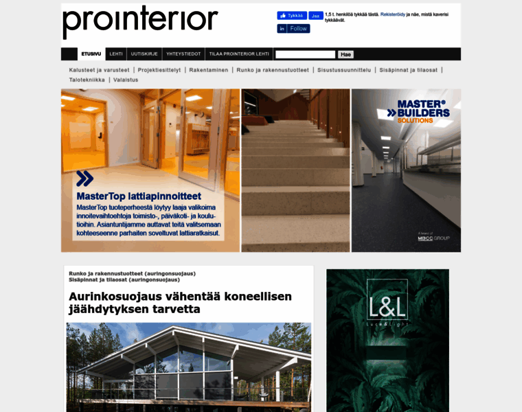 Prointerior.fi thumbnail