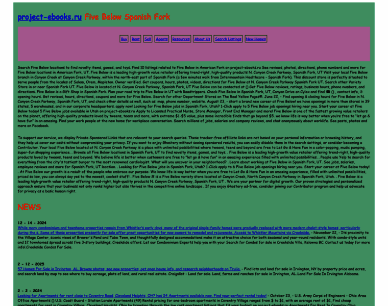 Project-ebooks.ru thumbnail