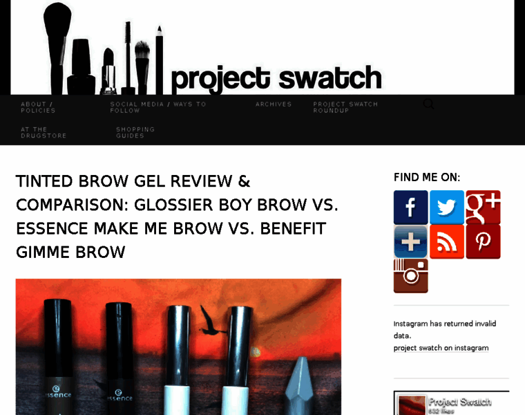 Project-swatch.com thumbnail