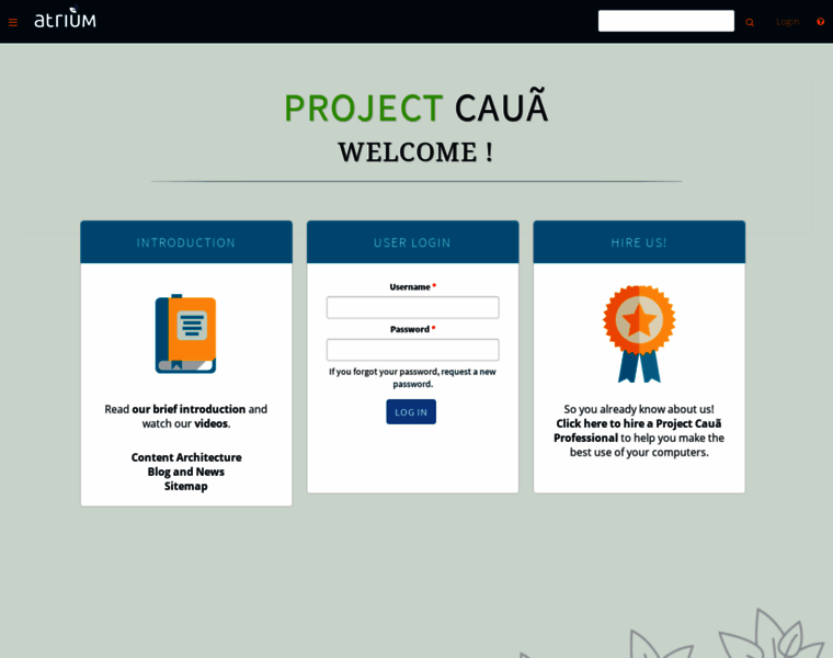 Projectcaua.org thumbnail