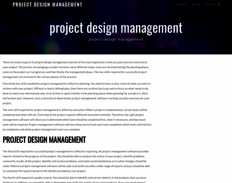 Projectdesignmanagement.com thumbnail