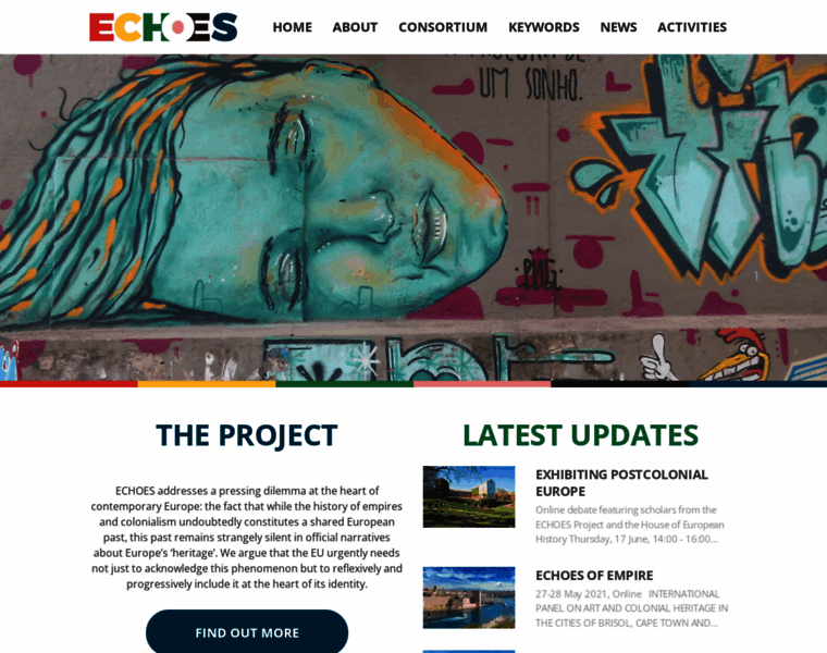 Projectechoes.eu thumbnail