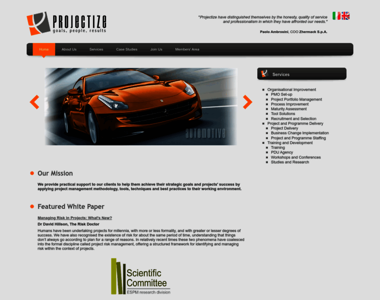 Projectize.eu thumbnail