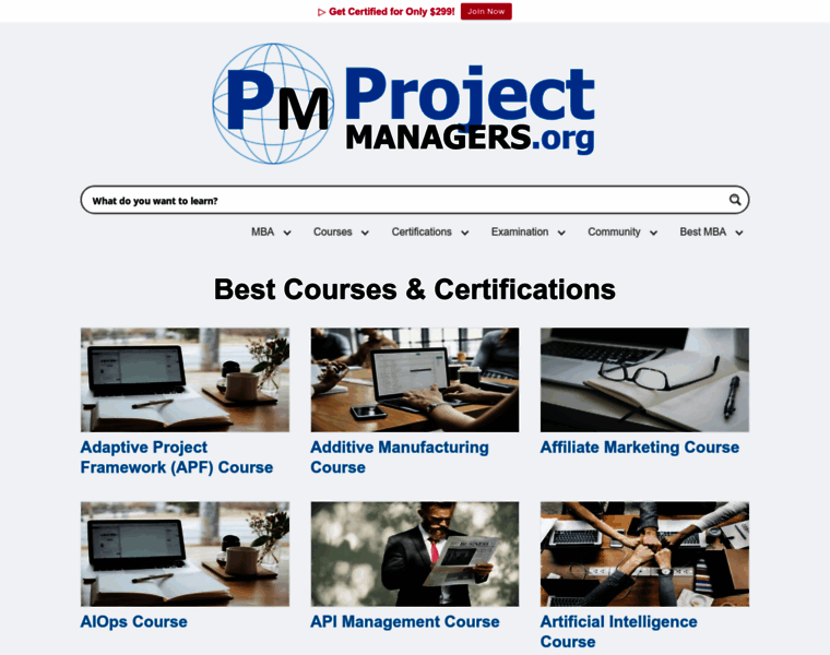 Projectmanagers.org thumbnail