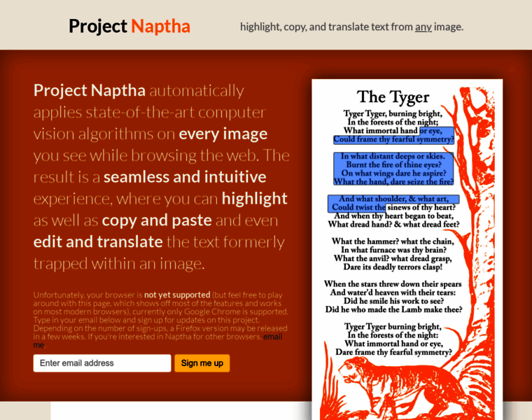 Projectnaptha.com thumbnail