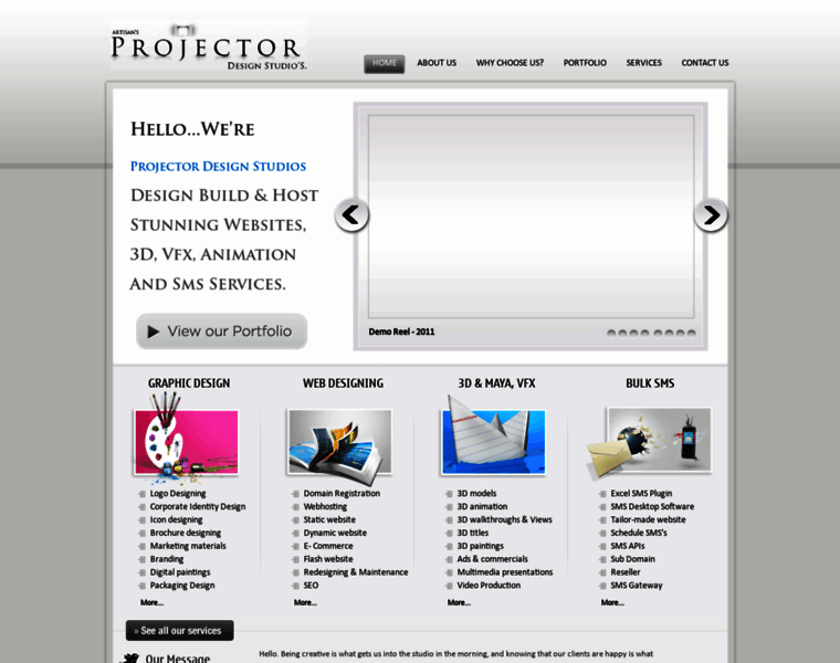 Projectorproductions.com thumbnail