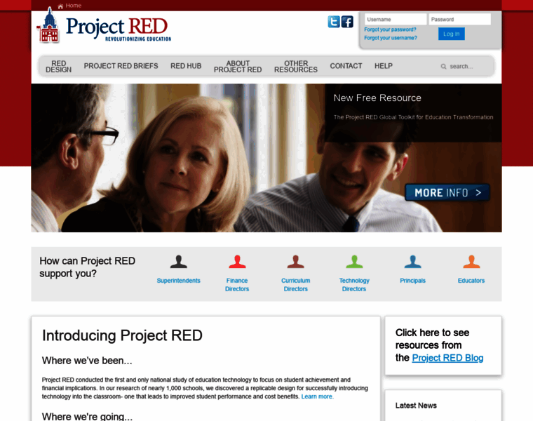 Projectred.org thumbnail