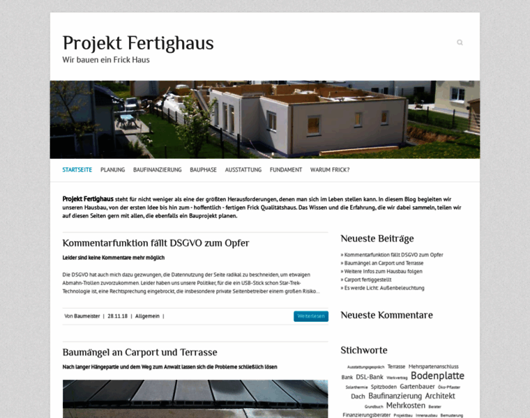 Projekt-fertighaus.de thumbnail